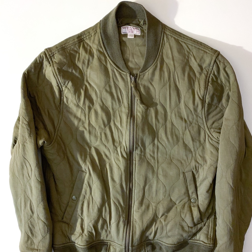 J. Crew Wallace & Barnes Military Bomber Jacket
